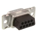 TE Connectivity AMPLIMITE HDP-20 9 Way Straight Cable D-Sub Connector Male 250V 3.7A Steel Housing 205204-4
