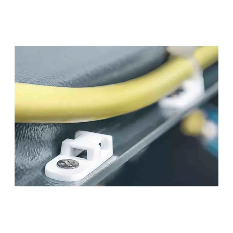 HellermannTyton Natural Cable Tie Mount 4.6 mm Width x 10.2 mm x 20.4 mm Polyamide 66 151-31103 CTAM1-PA66-WH
