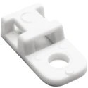 HellermannTyton Natural Cable Tie Mount 4.6 mm Width x 10.2 mm x 20.4 mm Polyamide 66 151-31103 CTAM1-PA66-WH