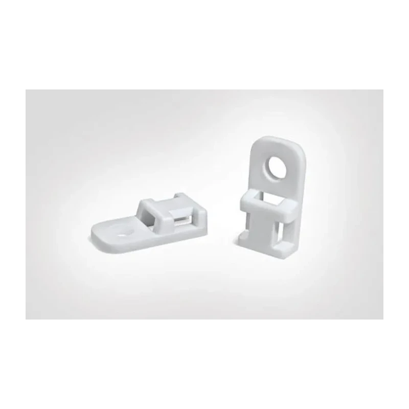 HellermannTyton Natural Cable Tie Mount 4.6 mm Width x 10.2 mm x 20.4 mm Polyamide 66 151-31103 CTAM1-PA66-WH