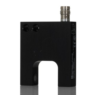 Pepperl + Fuchs Through Beam Photoelectric Sensor, Fork Style, 20 mm Detection Range, PNP Output, IP67 GL20-RT/32/40A/98A