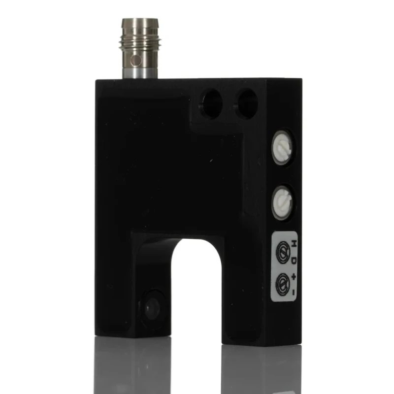 Pepperl + Fuchs Through Beam Photoelectric Sensor, Fork Style, 20 mm Detection Range, PNP Output, IP67 GL20-RT/32/40A/98A