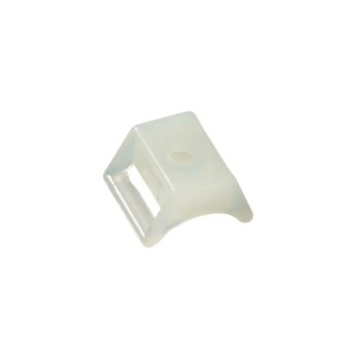 HellermannTyton Natural Screw Cable Tie Mount 8 mm x 12 mm x 13.5 mm 151-25219 NY3256-PA66-NA