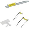 HellermannTyton Helafix Cable Tie Cable Marker Transparent 25mm x 70mm Polyethylene 525-25703 HC24-70-PEUV-CL