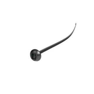 HellermannTyton Non-Releasable Cable Tie 375 mm Length x 7.6 mm Width Black Polyamide 66 150-47595 BHT375M-PA66HS-BK