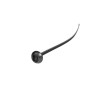 HellermannTyton Non-Releasable Cable Tie 375 mm Length x 7.6 mm Width Black Polyamide 66 150-47595 BHT375M-PA66HS-BK