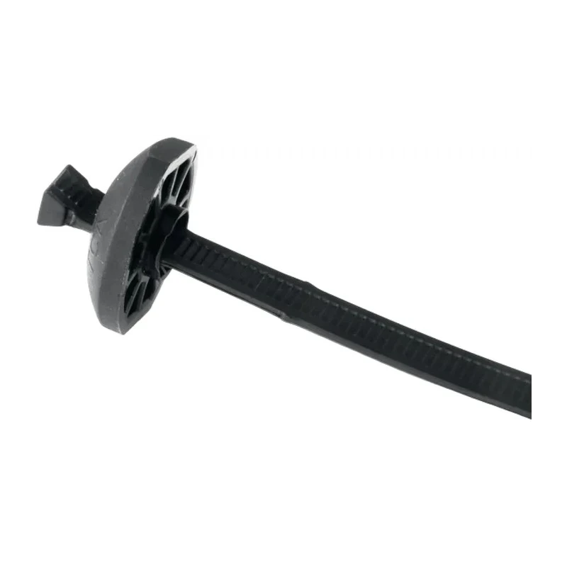 HellermannTyton Non-Releasable Cable Tie 375 mm Length x 7.6 mm Width Black Polyamide 66 150-47595 BHT375M-PA66HS-BK