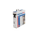 HellermannTyton Halogen Free Heat Shrink Tubing Black 24 mm Sleeve Diameter x 3 m Length 3:1 308-12400 HIS-A-24/8-PO-X-BK