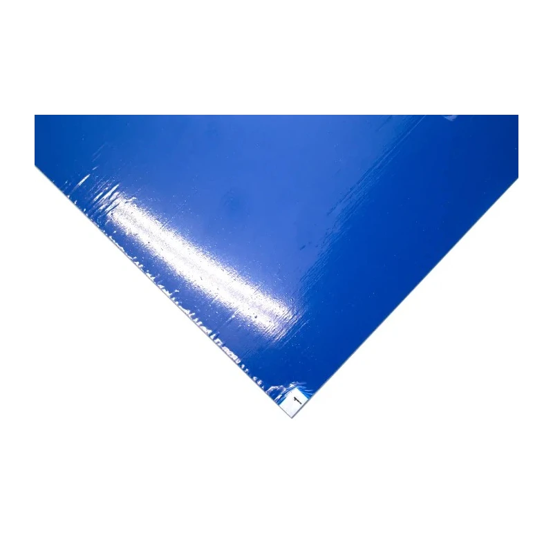 COBA Europe Entrance Mat Blue Polyethylene Self-Adhesive 450mm Width 1.17m Length 1.5mm Thickness WC020004