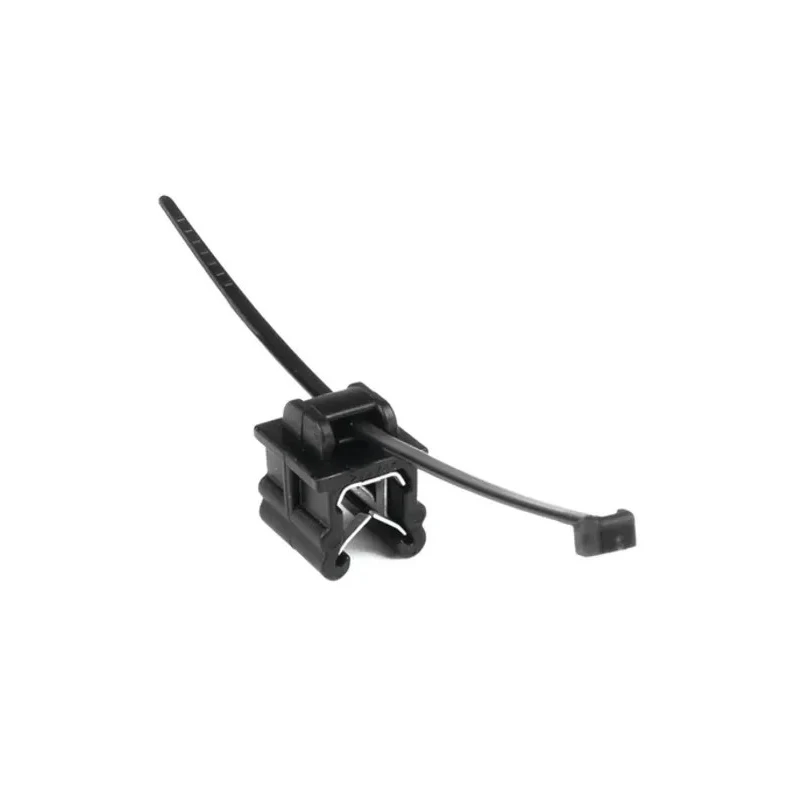 HellermannTyton Cable Tie Assemblies Cable Tie 200 mm x 4.6 mm Black Polyamide 66 156-04602 T50ROSEC19-PA66HS/PA66HIRHS-BK