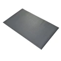 COBA Europe Individual Foam Anti-Fatigue Mat 900mm x 1.5 m x 9.5 mm, Ribbed Surface, Grey AL060002