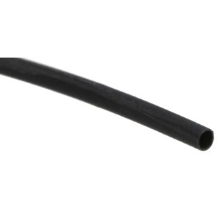 3M Heat Shrink Tubing Black 1.5 mm Sleeve Diameter x 10m Length 3:1 Ratio HIS-3 308-30150 HIS-3-1.5/0.5-PO-X-BK