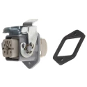 EPIC Heavy Duty Power Connector 4 Way 10A 250V H-A Series 10422500+10432000