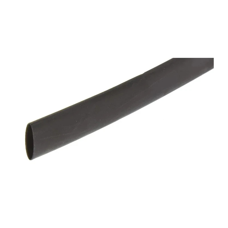 3M Heat Shrink Tubing Black 9.5 mm Sleeve Diameter x 5m Length 3:1 Shrink Ratio Cross Linked 308-30900 HIS-3-9/3-PO-X-BK