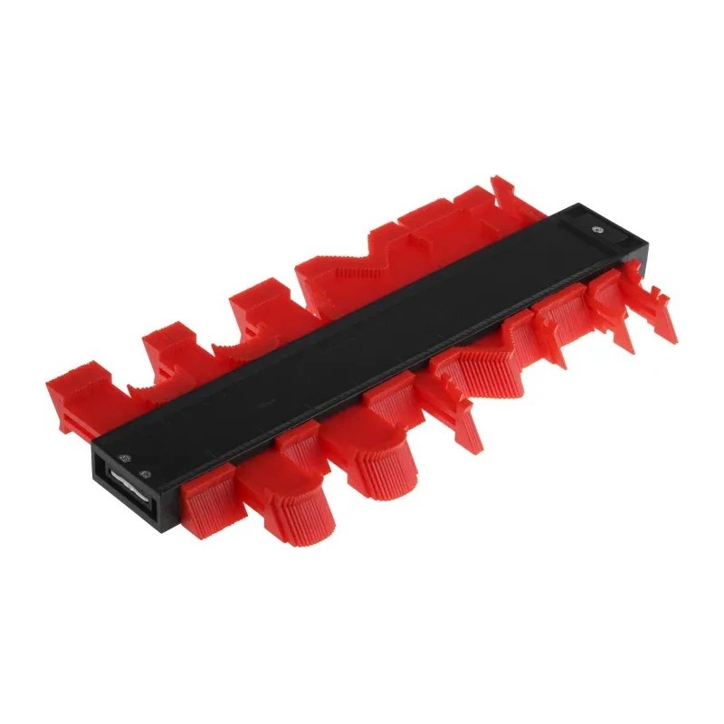 RS PRO Contour Gauge Metric 1.4 mm Profile Gauge 280 mm Length 105 mm Width Model 446-857