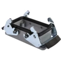 EPIC Heavy Duty Power Connector Hood Panel Mount Aluminium Alloy IP65 Double Lever Locking H-B 10 10032000