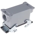 EPIC Heavy Duty Power Connector Hood Surface Mount IP65 PG21 Thread Size 2 Lever Locking HB Series 10074000+12954500