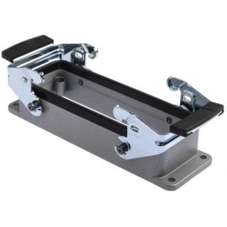 EPIC Heavy-Duty Power Connector Base Double Lever Panel Mount Aluminium Alloy IP65 IEC 61984 10102000