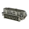 EPIC Heavy Duty Power Connector, 16A Current Rating, H-BE Series Male Connector Insert, 16 Contacts, 600V Voltage 10194000