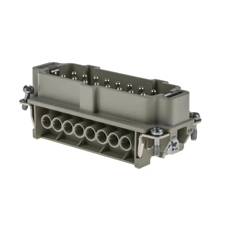 EPIC Heavy Duty Power Connector, 16A Current Rating, H-BE Series Male Connector Insert, 16 Contacts, 600V Voltage 10194000