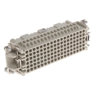 EPIC Heavy Duty Power Connector Insert, 8.5A Current Rating, H-DD Series Male, 108 Contacts 11286300
