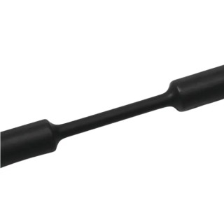 HellermannTyton Black Heat Shrink Tubing 38.1 mm Sleeve Diameter x 5m Length 2:1 Ratio TCN20