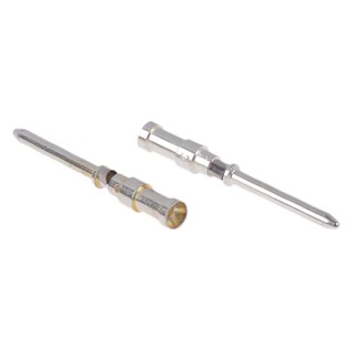 EPIC Heavy Duty Power Connector Male Contact 10A Current 250V AC Voltage Silver Plated Copper Alloy 0.75-1 mm² Wire 13162200