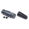 Amphenol Industrial 4 Way Female Straight Cable Loudspeaker Connector 20A Black Thermoplastic Housing AP411