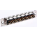 Cinch FD 37 Way Straight 2.76 mm Pitch Panel Mount D-Sub Connector Male FDC-37PTI2/1