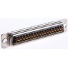 Cinch FD 37 Way Straight 2.76 mm Pitch Panel Mount D-Sub Connector Male FDC-37PTI2/1