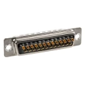 Cinch Filtered D-Sub Connector 25 Way Straight 2.76 mm Pitch Panel Mount Male 200V 5A FDB-25PTI2/1