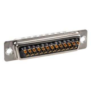 Cinch Filtered D-Sub Connector 25 Way Straight 2.76 mm Pitch Panel Mount Male 200V 5A FDB-25PTI2/1