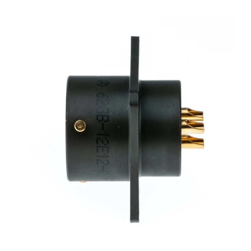 Amphenol Limited MIL Spec Copper Tin Straight 3 Way Box Mount Circular Connector 1.2, 850kV dc Voltage 62GB-12E12-03SN