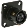 Amphenol Limited MIL Spec Circular Connector Copper Tin Contact Box Mount Straight 3 Way 500, 700V AC 62GB-12E08-33SN