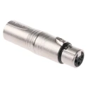 Neutrik Audio Male XLR Straight XLR AV Adapter 5V 16A NA3FM
