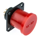 Amphenol Limited MIL Spec Circular Connector 6 Way Box Mount Female Male 500V 700V 62GB-12E10-06PN