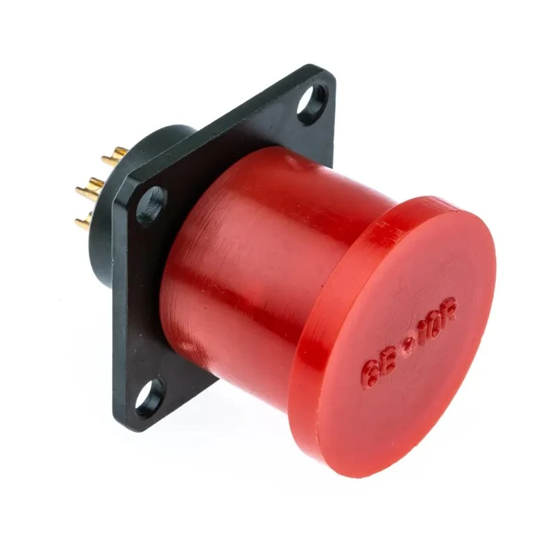 Amphenol Limited MIL Spec Circular Connector 6 Way Box Mount Female Male 500V 700V 62GB-12E10-06PN