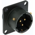 Amphenol Limited MIL Spec Circular Connector 3 Contact Miniature 1.2, 850kV dc Voltage Copper Tin 62GB-12E12-03PN