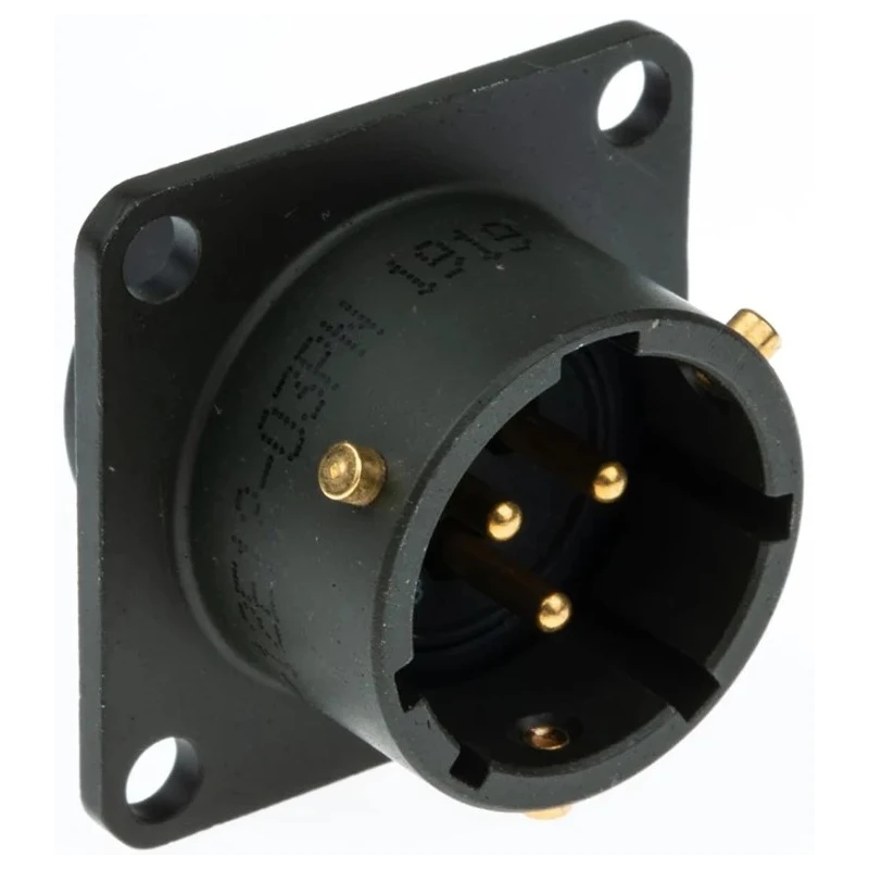 Amphenol Limited MIL Spec Circular Connector 3 Contact Miniature 1.2, 850kV dc Voltage Copper Tin 62GB-12E12-03PN