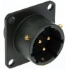 Amphenol Limited MIL Spec Circular Connector 3 Contact Miniature 1.2, 850kV dc Voltage Copper Tin 62GB-12E12-03PN