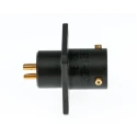 Amphenol Limited MIL Spec Circular Connector, Copper Tin Contacts, Miniature 3-Way Straight Box Mount 62GB-12E08-33PN