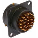 Amphenol Limited MIL Spec Circular Connector, Copper Tin Contacts, Solder Termination, 26 Contacts, Box 62GB-12E16-26PN