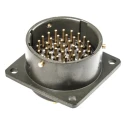 Amphenol Limited MIL Spec Circular Connector Box Mount 41 Contacts Copper Tin Gold Plated 500, 700V 125°C 62GB-12E20-41PN