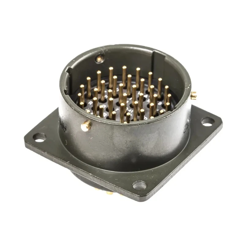 Amphenol Limited MIL Spec Circular Connector Box Mount 41 Contacts Copper Tin Gold Plated 500, 700V 125°C 62GB-12E20-41PN