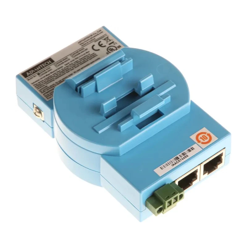 Advantech 5-Port Industrial Ethernet Network Switch Rack Mount 100Mbps ADAM-6520