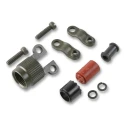 Amphenol Limited 3-Way Aluminium Cable Clamp Size 08 Black 62GB-585-08-33P