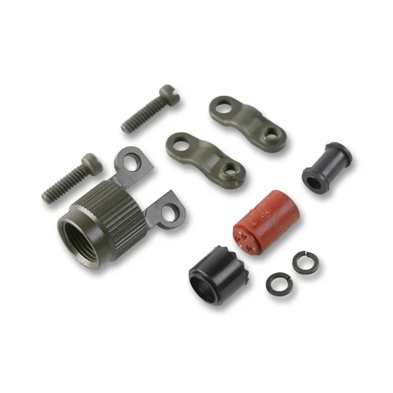 Amphenol Limited 3-Way Aluminium Cable Clamp Size 08 Black 62GB-585-08-33P