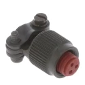 Amphenol Limited 3-Way Aluminium Cable Clamp Size 08 Black 62GB-585-08-33P