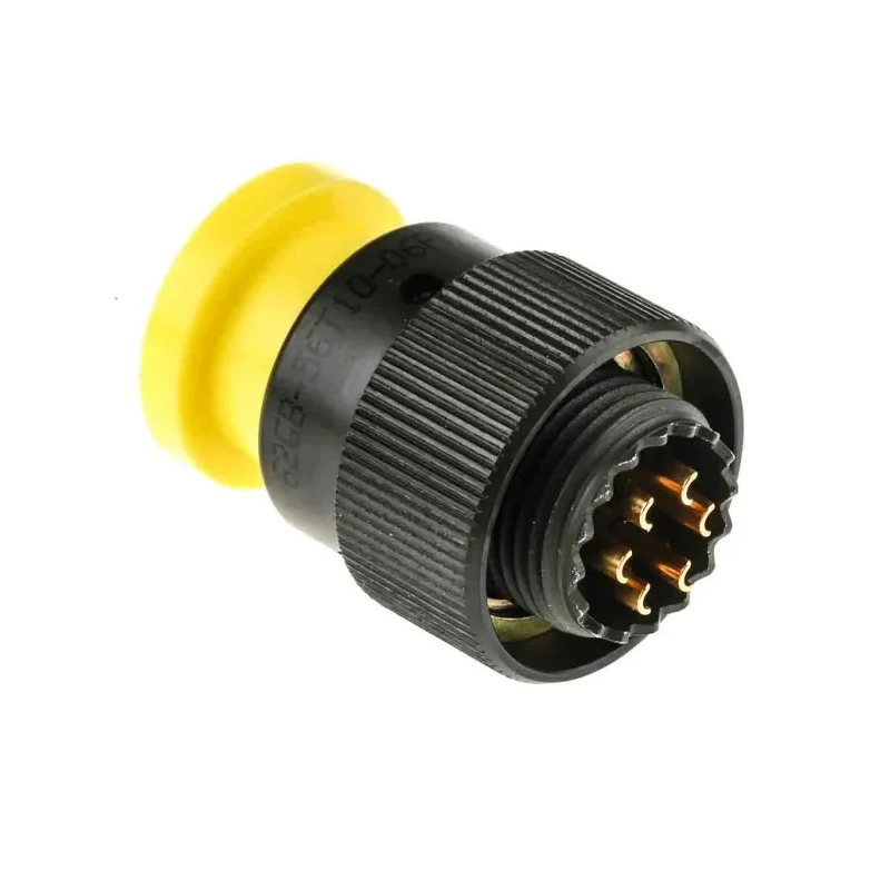Amphenol Limited MIL Spec Circular Connector Miniature Bayonet Lock 6 Contacts Male 500-700V AC Solder 62GB-56T10-06PN