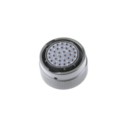 Amphenol Limited 62GB MIL Spec Circular Connector, Straight Cable Mount, 32 Contacts, Shell Size 18, 700V 62GB-56T18-32SN